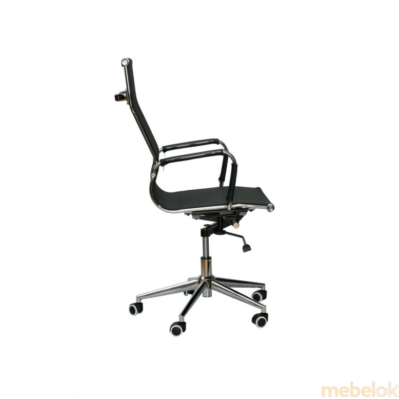 стілець з виглядом в обстановці (Крісло Solano mesh black)