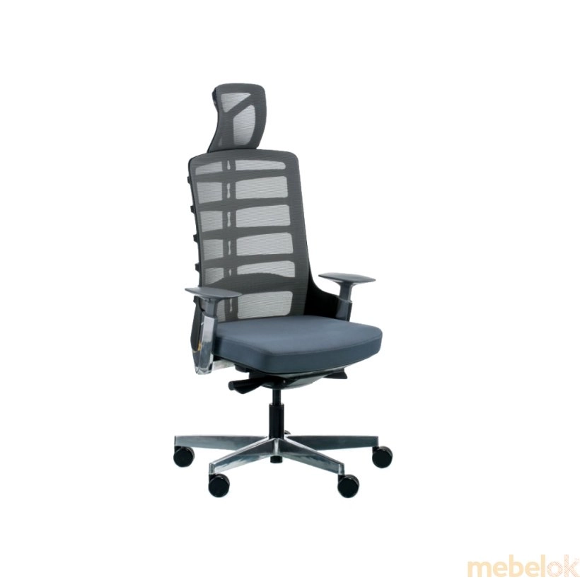 Кресло офисное SPINELLY SLATEGREY/BLACK
