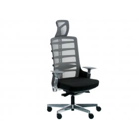 Крісло офісне SPINELLY BLACK/METALLIC