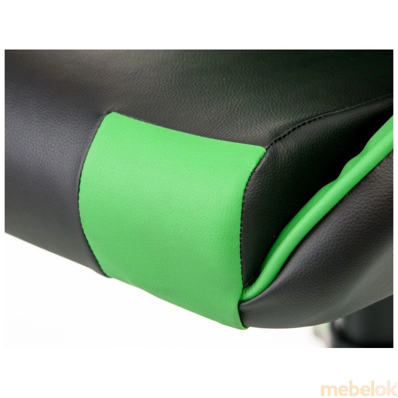 Кресло ExtremeRace black/green с другого ракурса