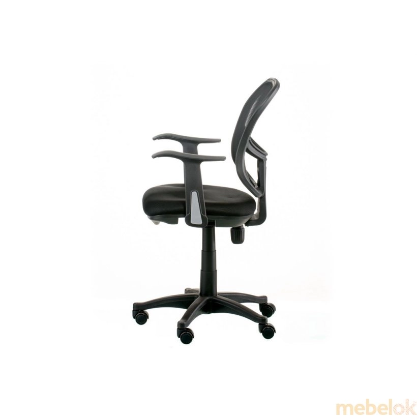 стул с видом в обстановке (Кресло офисное Mist black)