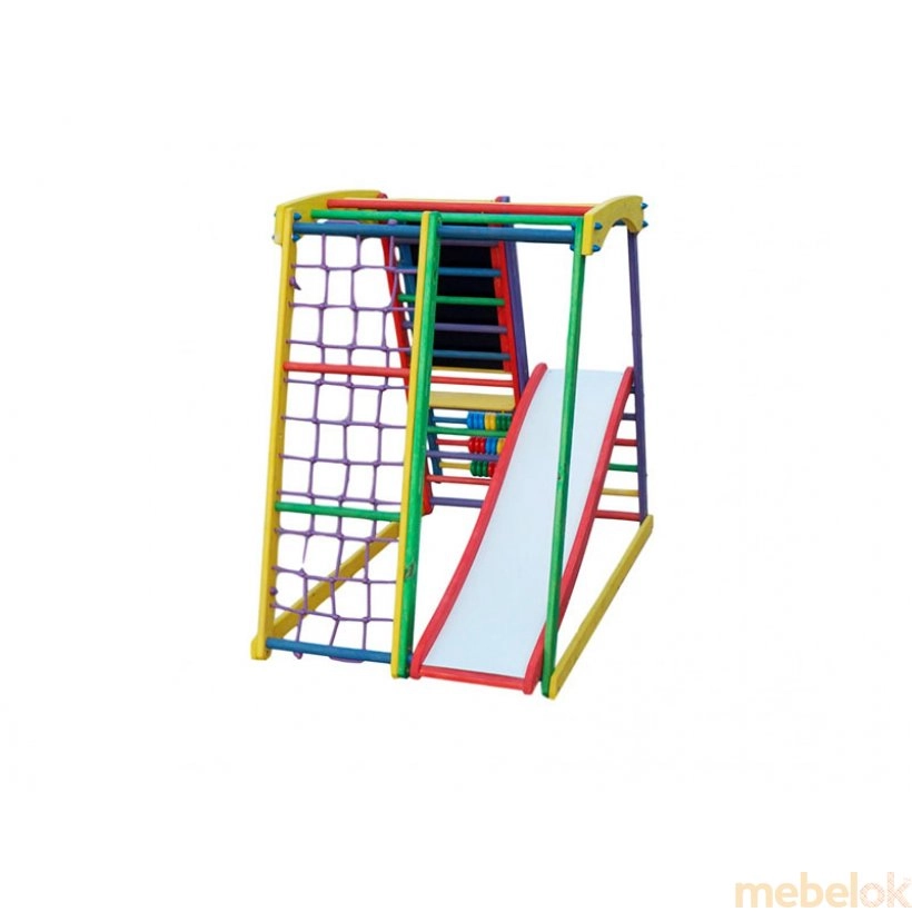 игровую мебель с видом в обстановке (Спортивный уголок TOP kids color 2 max)