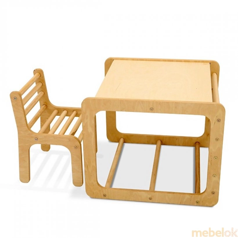 Комплект стіл і стілець Кубик від фабрики SportBaby (СпортБейбі)