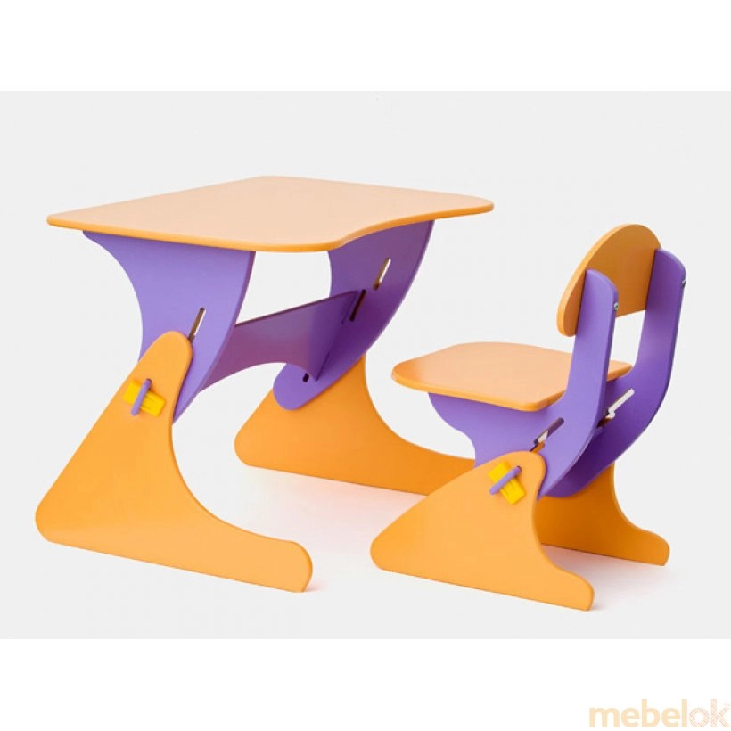 Комплект стол и стул растущие KinderSt-8