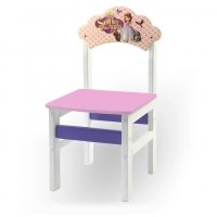 Детский стульчик Woody Принцесса София розовый (220657)