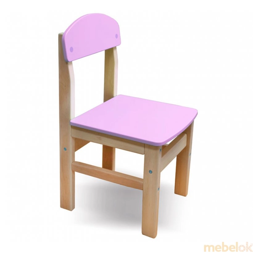 Детский стульчик Вуди розовый