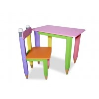 Детский комплект Карандашики стол и стул (69541)