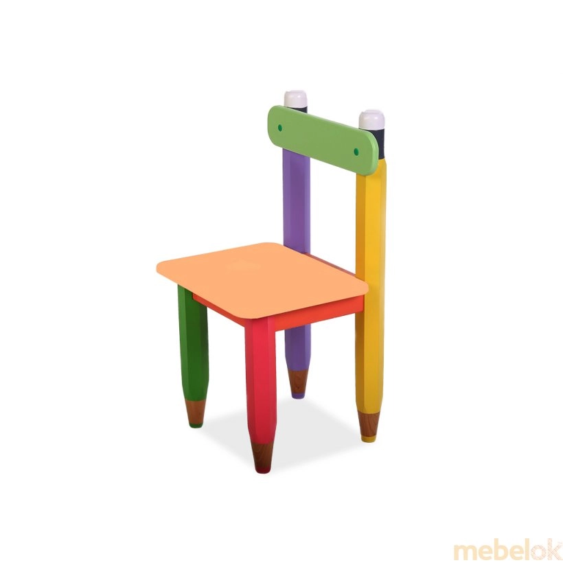 Детский комплект Карандашики стол и два стула