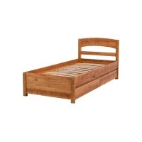 Ліжко Тіана 140х200 з шухлядами для білизни вільха
