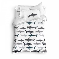 Комплект постельного белья Акулы shark