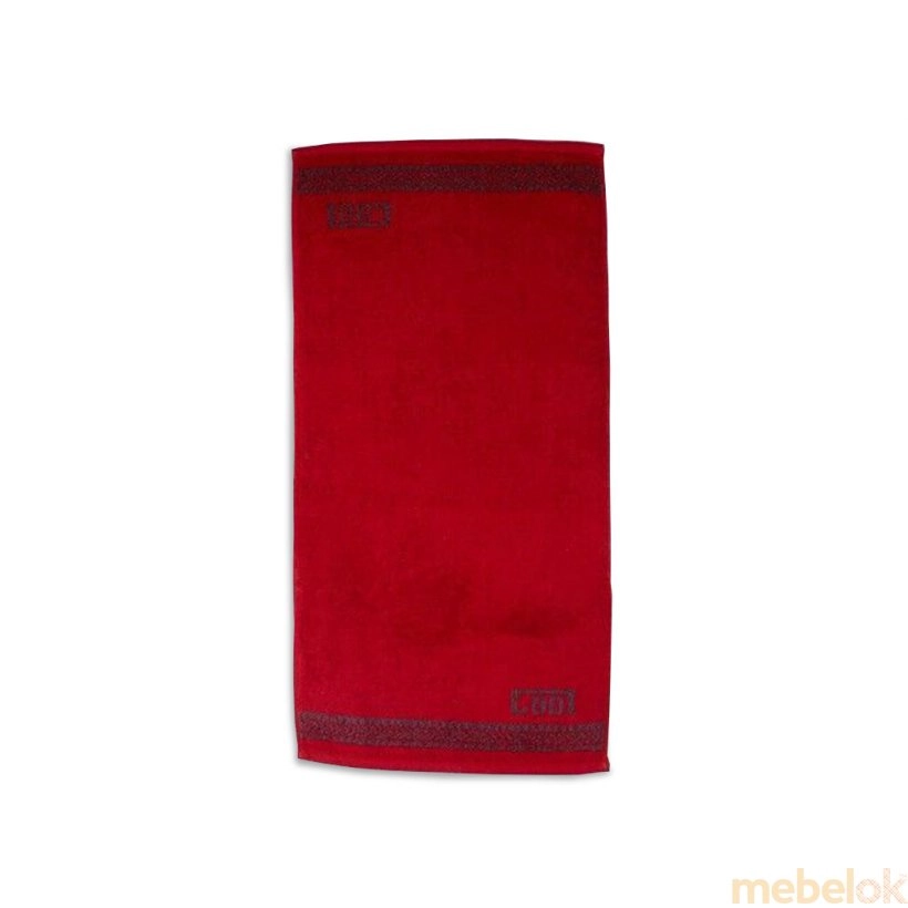 Махровое полотенце 60х130 Cool красный