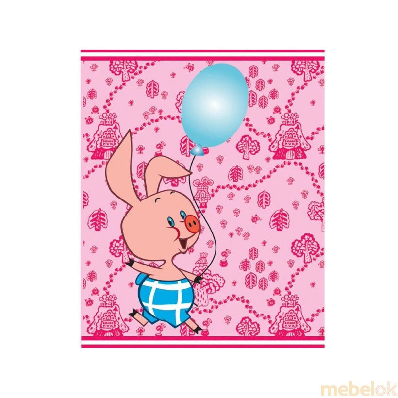 Плед детский флисовый Союзмультфильм Воздушный шар