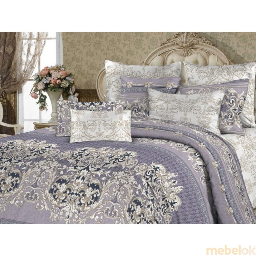 Двуспальный-евро комплект постельного белья Величественная красота