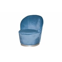 Кресло Никс голубое