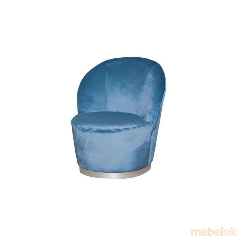 Кресло Никс голубое