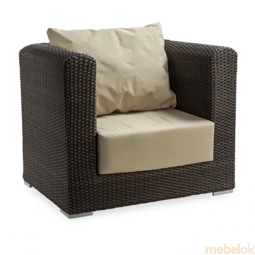 Кресло Kombo 95х80х80 с мягким сидением и подушкой