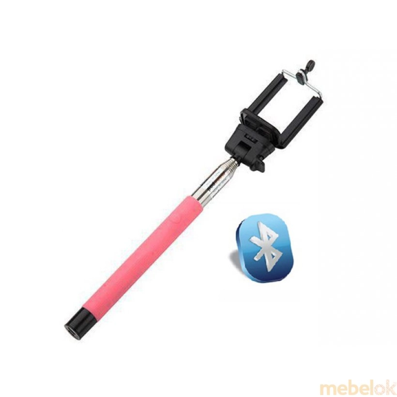 Селфи-монопод з вбудованим Bluetooth SS21 Pink