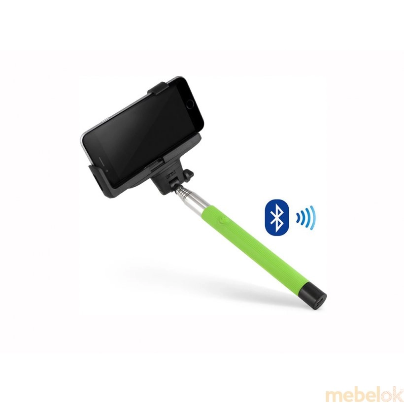 Селфи-монопод со встроенным Bluetooth SS24 Light Green
