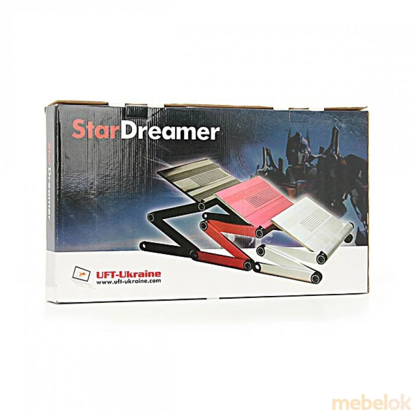 Столик для ноутбука Stardreamer Black з іншого ракурсу