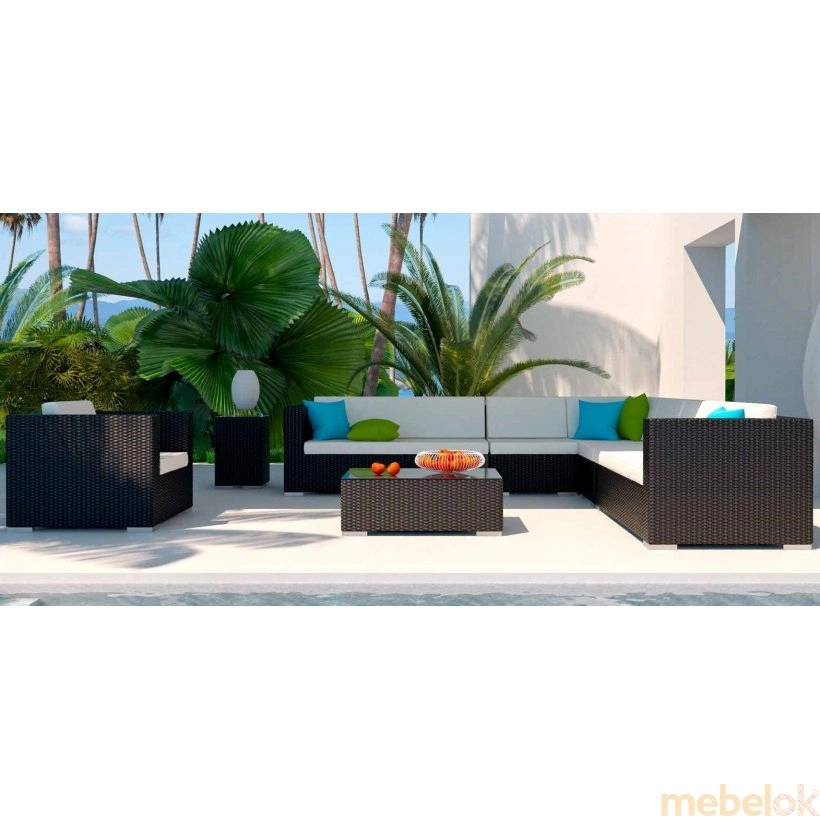 Комплект мебели из искусственного ротанга LOUNGE XL