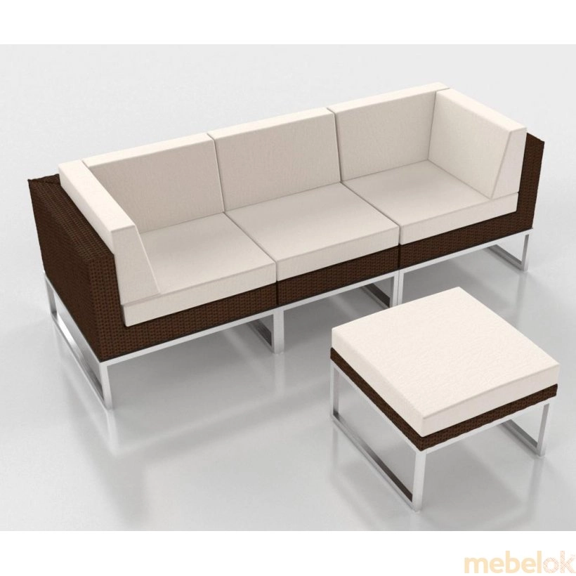 Комплект мебели из искусственного ротанга MODERN L от фабрики UkrRotang (УкрРотанг)