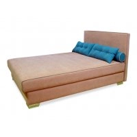 Кровать Нава 140х200 с подушками и валиками