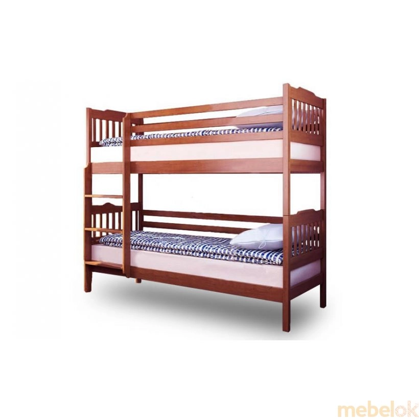 Кровать двухъярусная Ева 80х190 без ящиков
