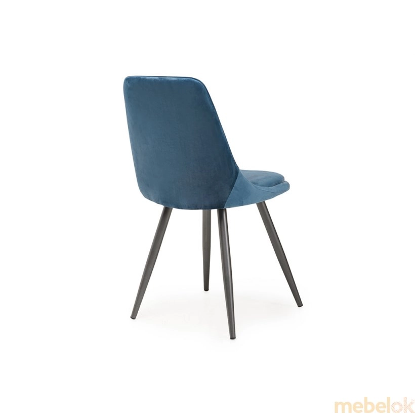 (Стул M-19 лазурный) Vetro Mebel (Ветро мебель)