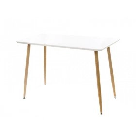 Деревянный стол TM-40 белый