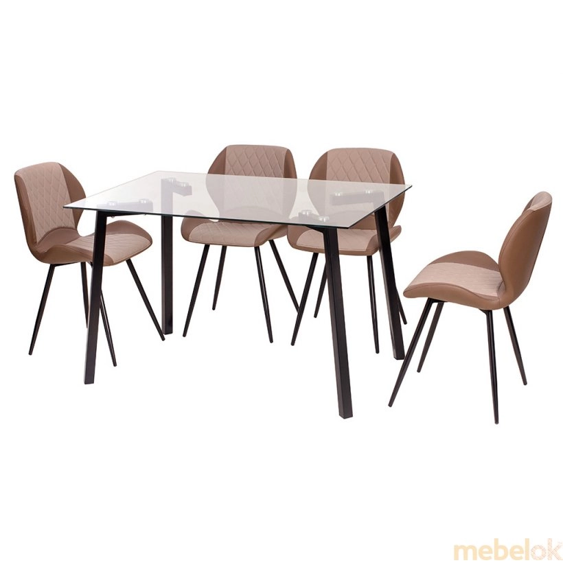 Стол обеденный T-204 от фабрики Vetro Mebel (Ветро мебель)