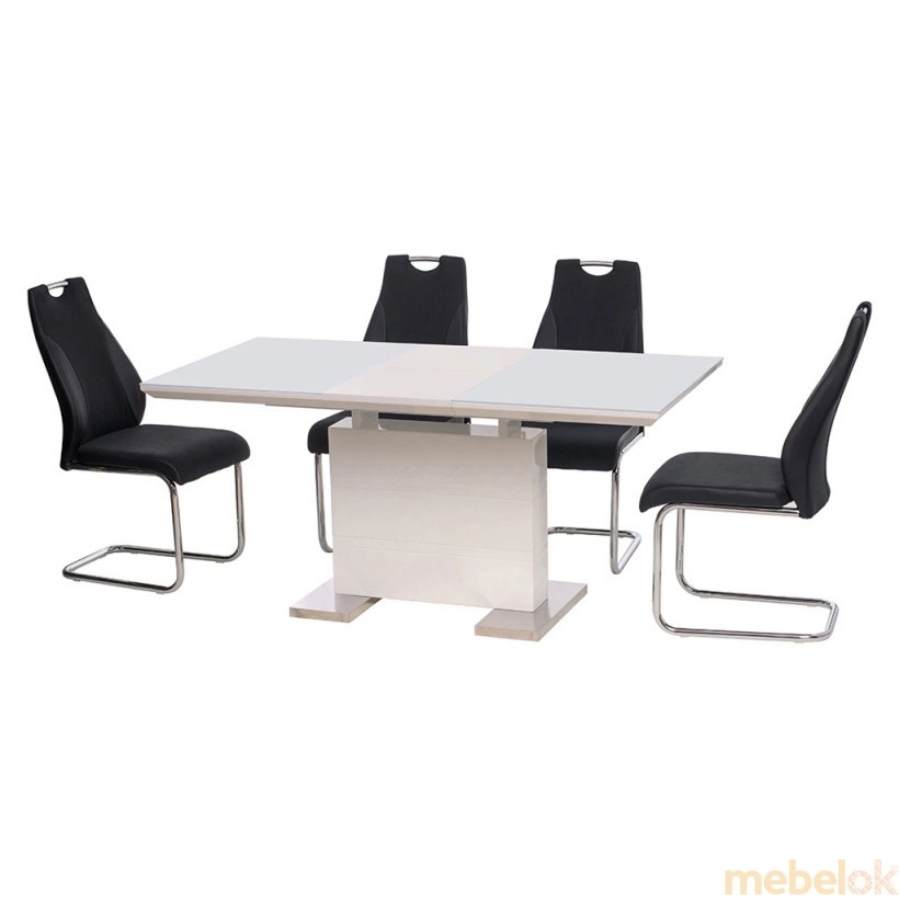 (Стол TM-61 белый) Vetro Mebel (Ветро мебель)