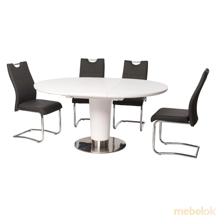Стол TML-518 белый от фабрики Vetro Mebel (Ветро мебель)
