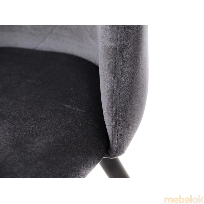 Стул M-12 серый от фабрики Vetro Mebel (Ветро мебель)
