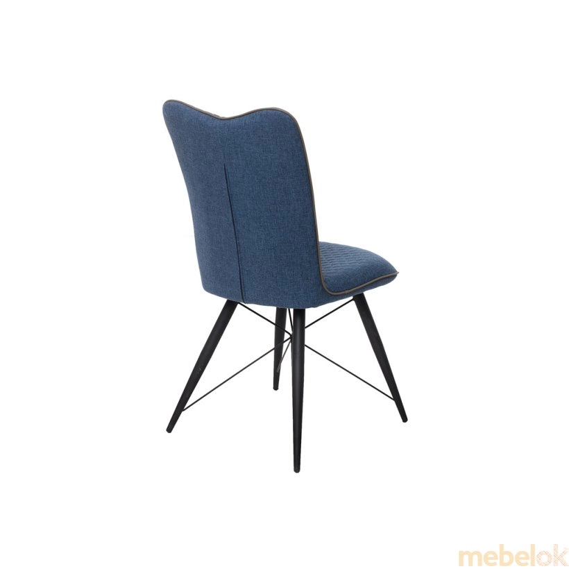 стілець з виглядом в обстановці (Стілець M-21 синій)