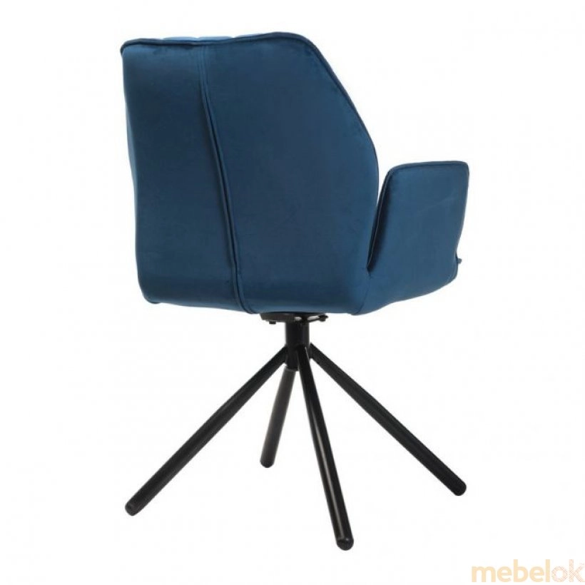 стілець з виглядом в обстановці (Стілець M-34 блакитний)