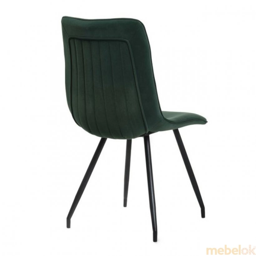 Стілець N-76 темно-зелений від фабрики Vetro Mebel (Ветро мебель)