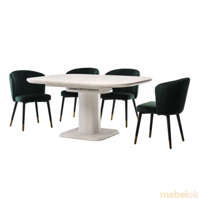 стіл з виглядом в обстановці (Стіл TML-570 айворі)
