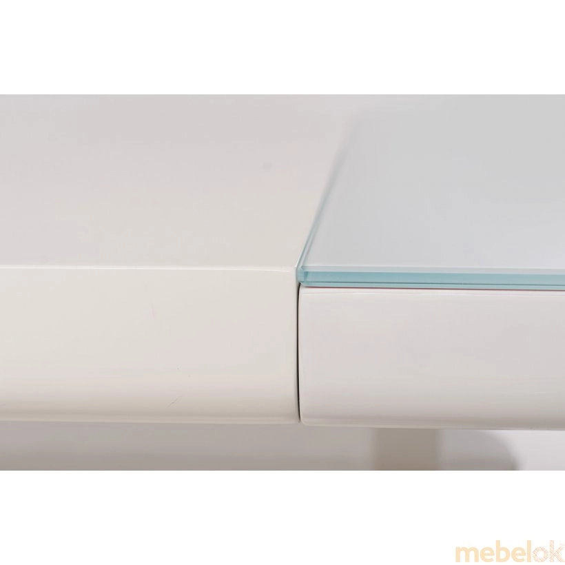 (Стол TM-52-1 белый+белый) Vetro Mebel (Ветро мебель)