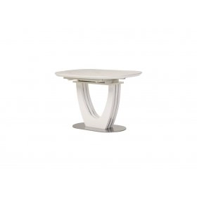 Керамічний стіл TML-865-1 білий мармур