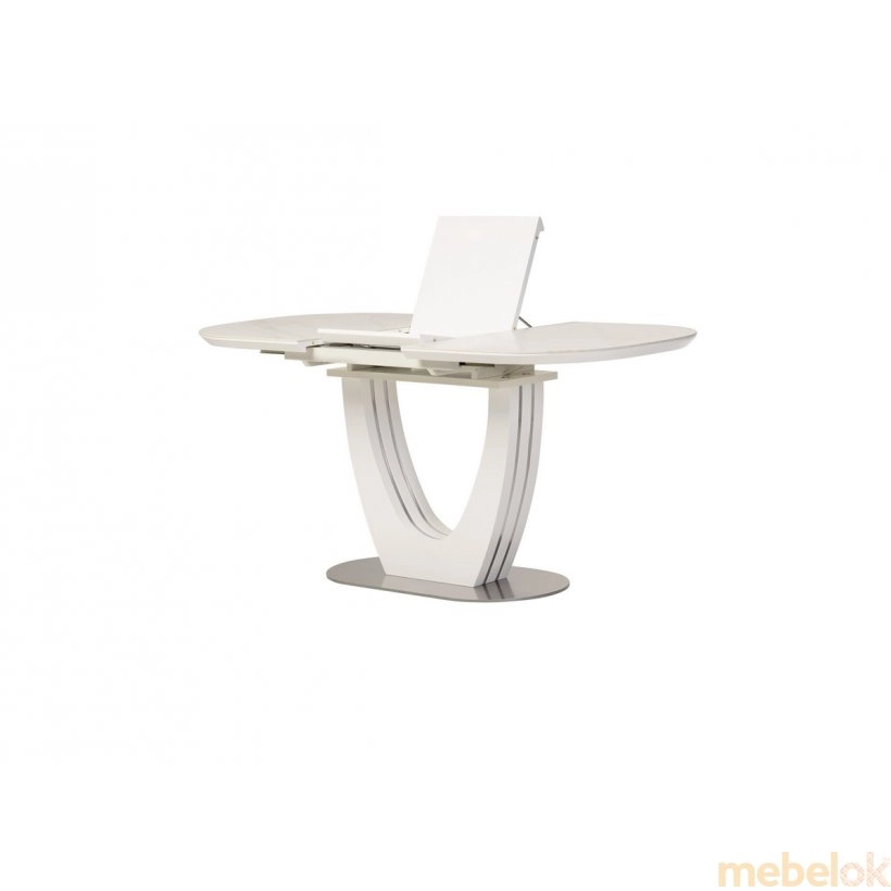 Керамический стол TML-865-1 белый мрамор от фабрики Vetro Mebel (Ветро мебель)