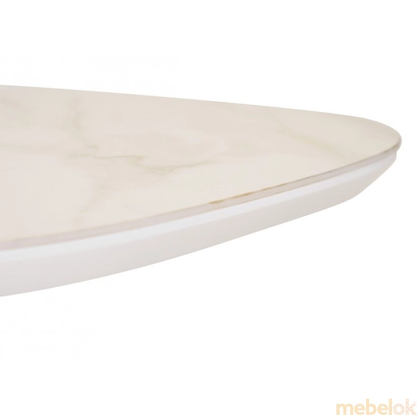 (Керамический стол TML-865-1 белый мрамор) Vetro Mebel (Ветро мебель)