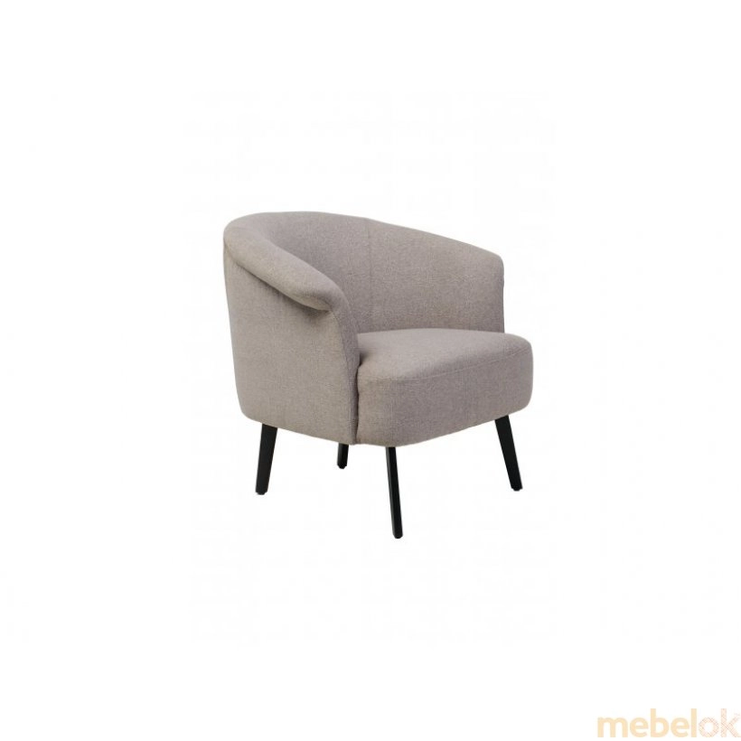 Кресло Мишель серый от фабрики Vetro Mebel (Ветро мебель)