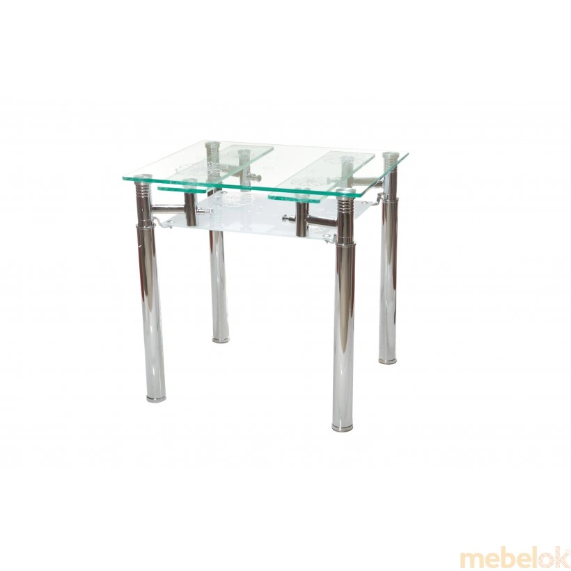 Обеденный стол T-225 снежно-белый от фабрики Vetro Mebel (Ветро мебель)