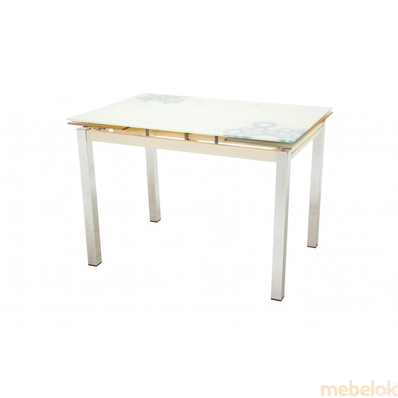 Обідній стіл T-231-5 кремовий від фабрики Vetro Mebel (Ветро мебель)