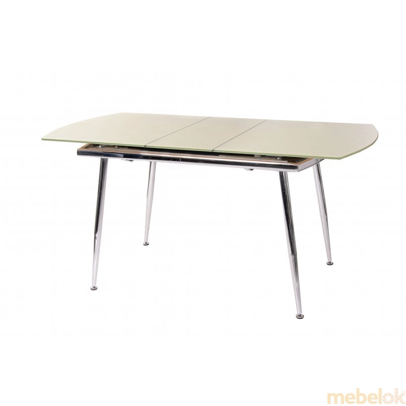 Обеденный стол T-272 бежевый без металлических пятаков от фабрики Vetro Mebel (Ветро мебель)
