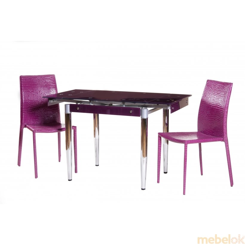 Обідній стіл T-275 пурпурний