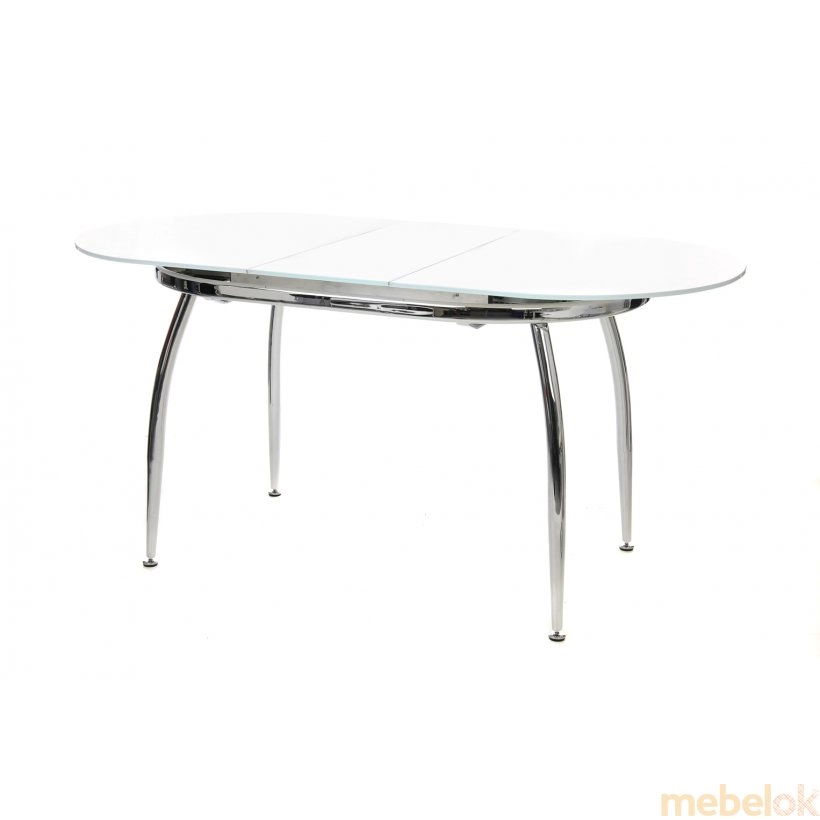 Обеденный стол TN-270 снежно-белый от фабрики Vetro Mebel (Ветро мебель)