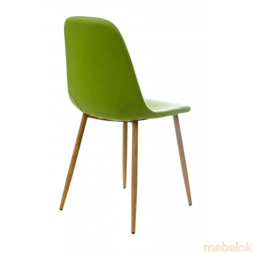 Стул M-10-1 белый + зеленый от фабрики Vetro Mebel (Ветро мебель)
