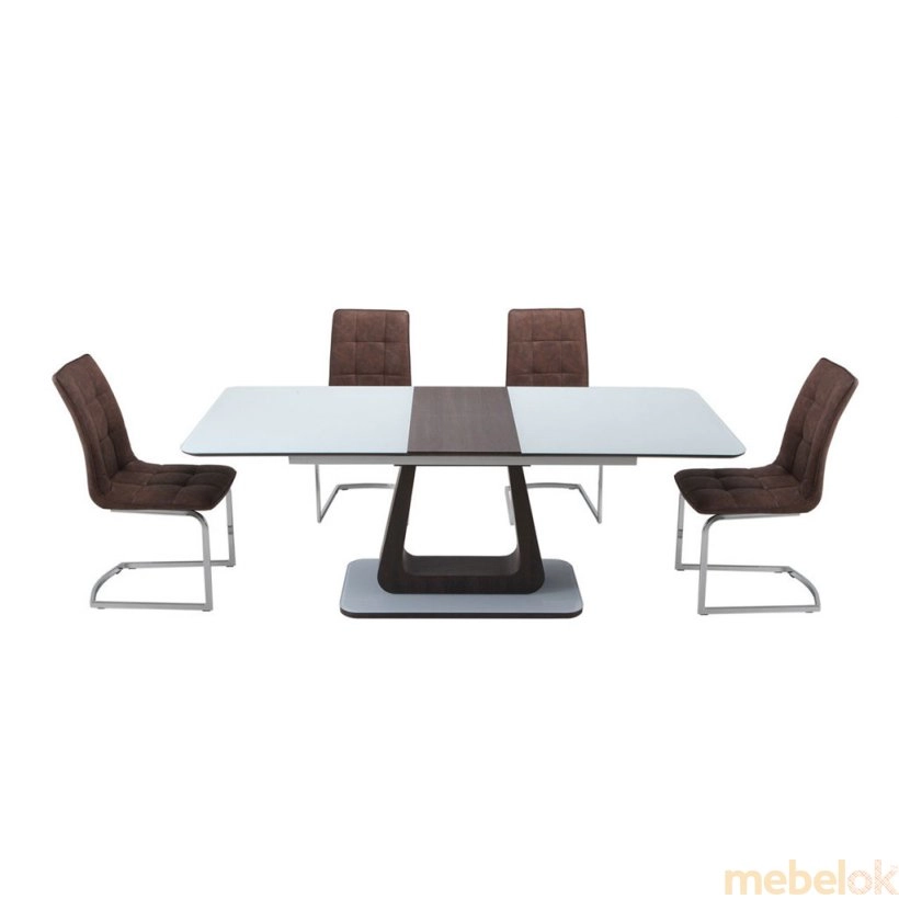 Стол TМL-521 белый+венге от фабрики Vetro Mebel (Ветро мебель)