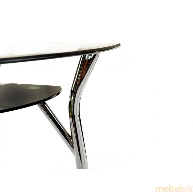 Стіл обідній TP-300-2 чорний від фабрики Vetro Mebel (Ветро мебель)